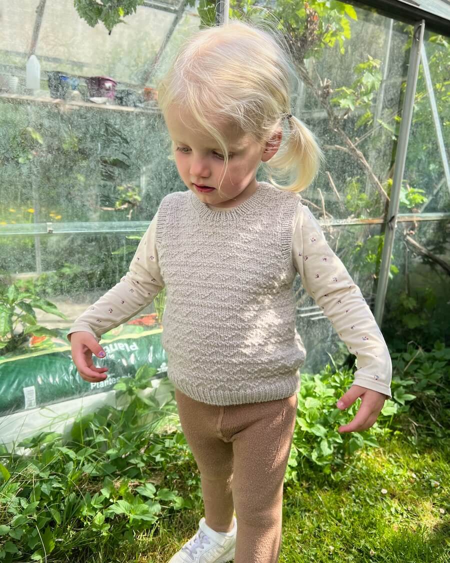 Sille Slipover Mini - Petite Knit Strikkeopskrifter