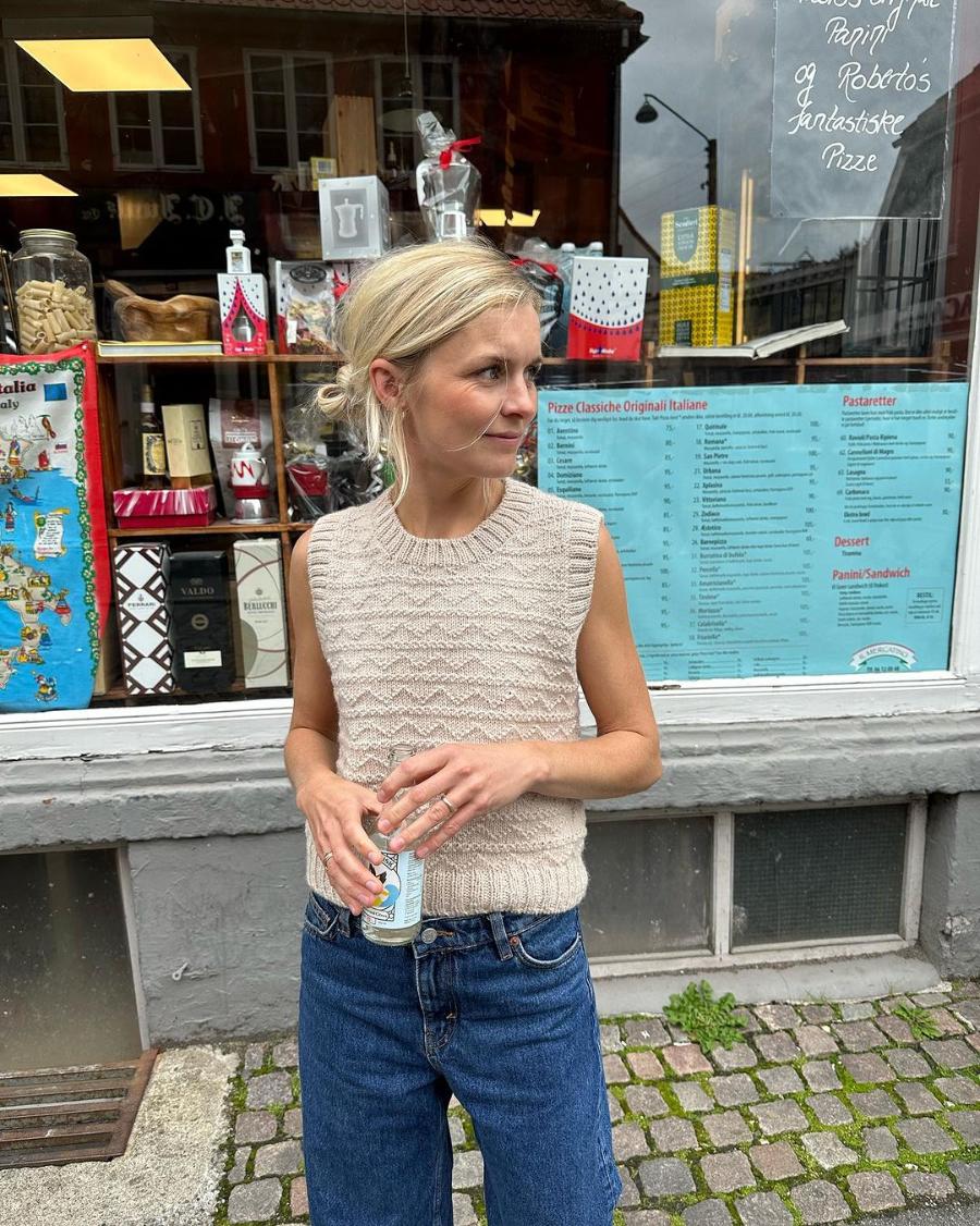 Sille Slipover - Petite Knit Strikkeopskrifter