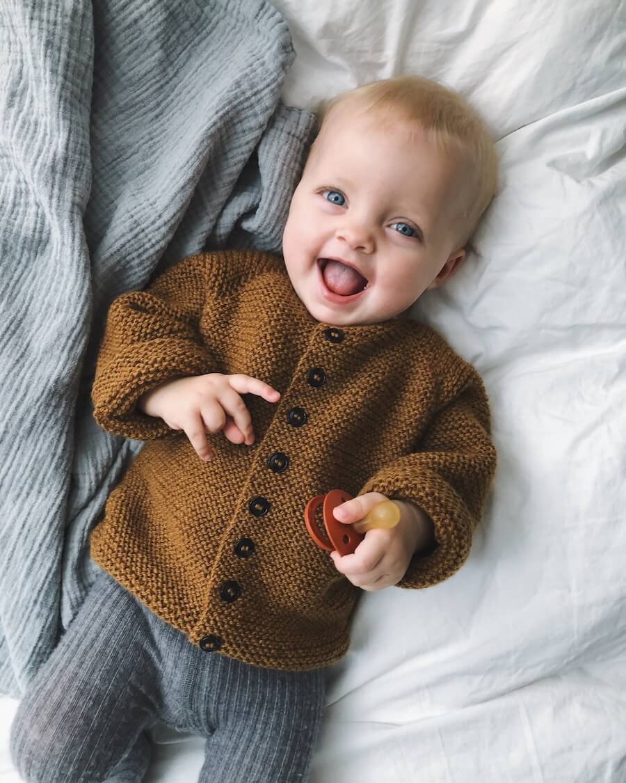 Begynderjakken - Petite Knit Strikkeopskrifter