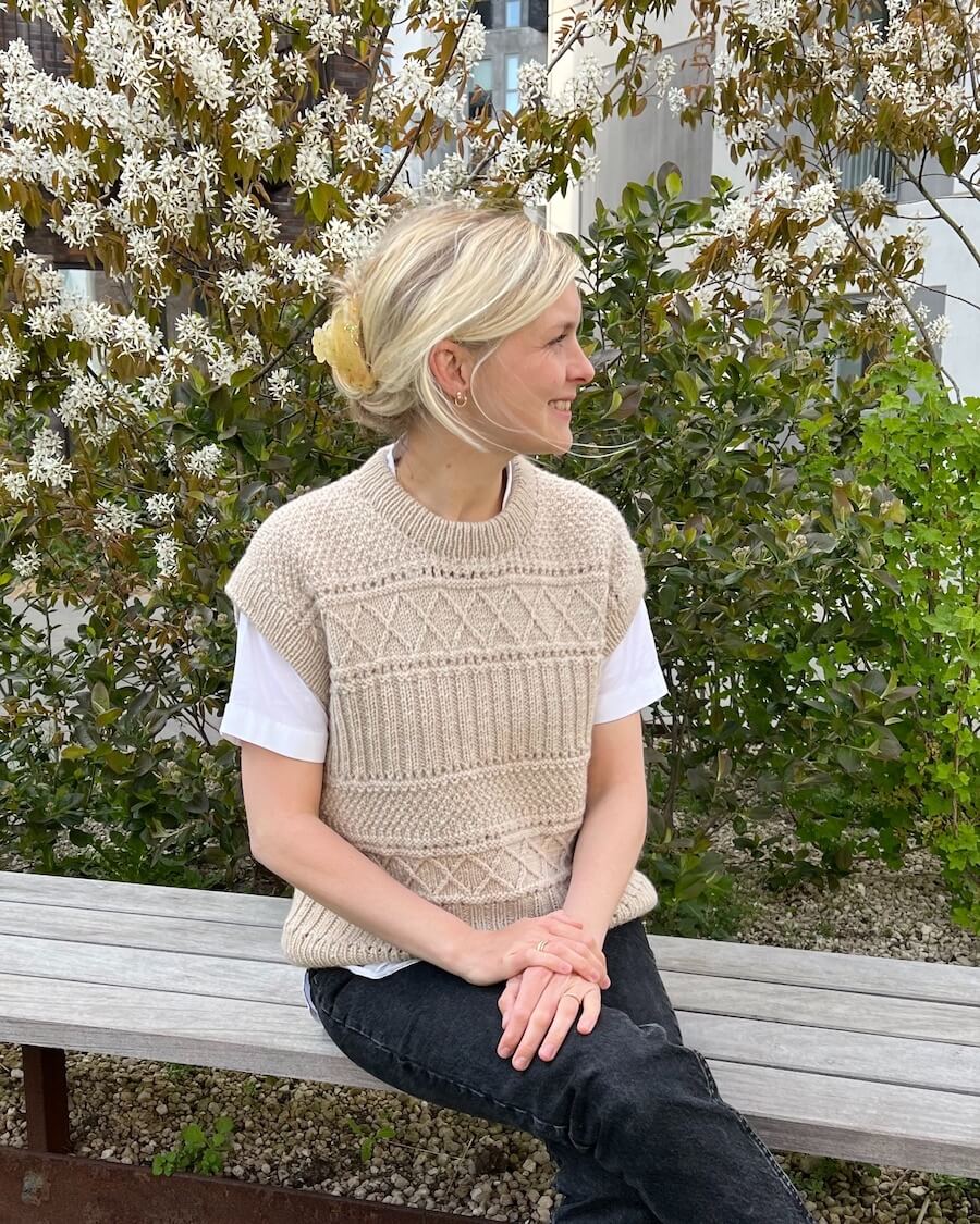 Ingrid Slipover - Petite Knit Strikkeopskrifter