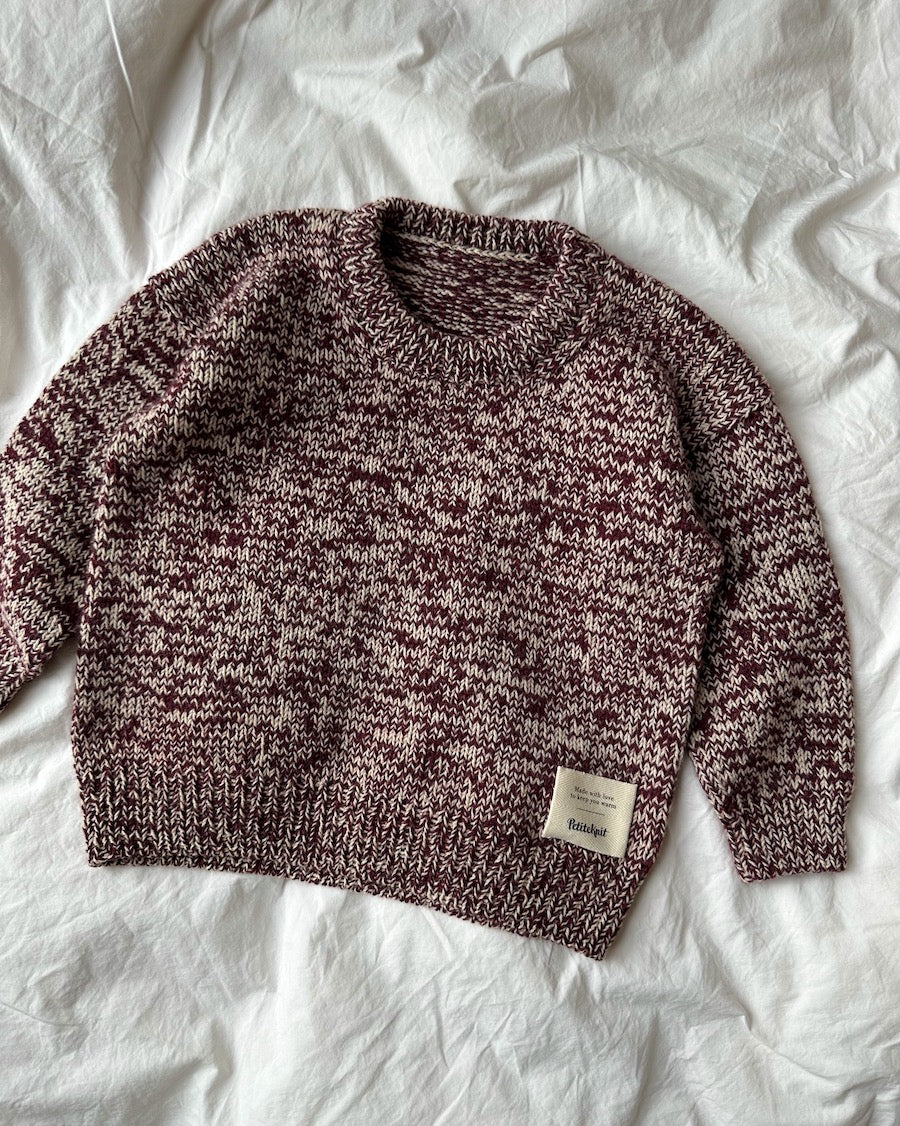 Melange Sweater Junior - Petite Knit Strikkeopskrifter