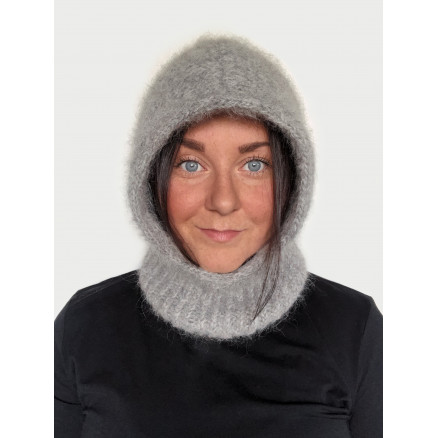 TromsØ Hoodie Slow Knitwear Strikkeopskrift Til Balaclava Onesize 54cm - Rito Krea Strikkeopskrifter  - 5713419964171