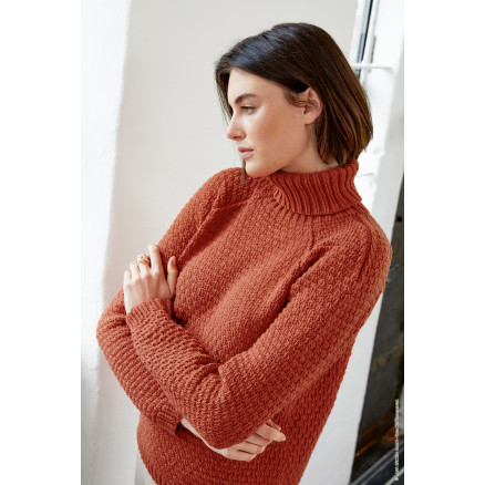 Cool Wool Damepullover Lana Grossa Damepullover Med Raglan Strikkeopskrift Str - Lana Grossa Strikkeopskrifter  - 5713419923949
