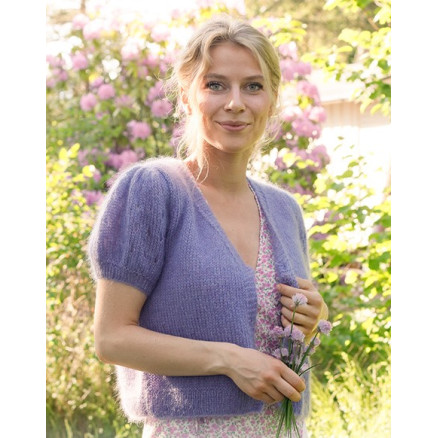 Violet Meadow Cardigan Drops Design Cardigan Strikkeopskrift Str Xxxl - Strikkeopskrifter  - 5713419914831