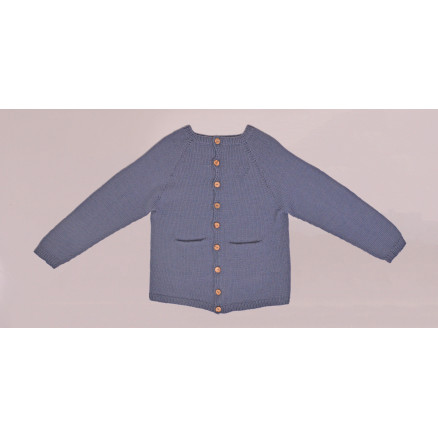 Strikket Basic Cardigan Rito Krea Cardigan Strikkeopskrift Str - Rito Krea Strikkeopskrifter  - 5713419959481
