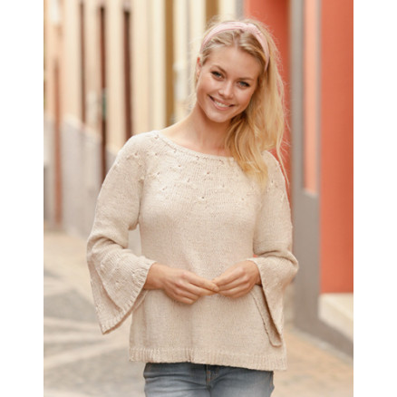 Spring Song Drops Design Bluse Strikkeopskrift Str Xxxl - Strikkeopskrifter  - 5713419949567