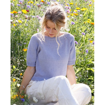 April Awakens Drops Design Top Strikkeopskrift Str Xxxl - Strikkeopskrifter  - 5713419914862