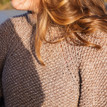 Kiruna Perlesweater Rito Krea Sweater Strikkeopskrift Str - Rito Krea Strikkeopskrifter  - 5713419925172