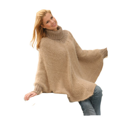 Hometown Drops Design Poncho Strikkeopskrift Xxl Xxxl - Strikkeopskrifter  - 5713419983776